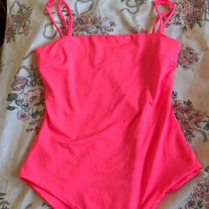 Beautiful hot pink bodysuit!